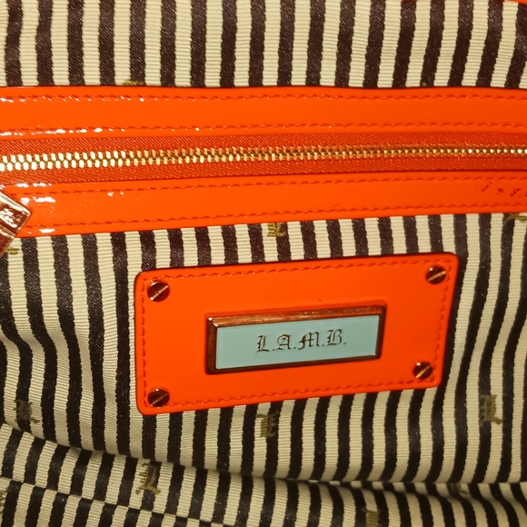 L.A.M.B. Kaleidescope Kaye Patent Leather Handbag - Picture 5 of 15